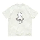 KAWAGOE GRAPHICSのプールが苦手な猫 Organic Cotton T-Shirt