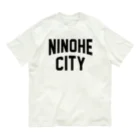 JIMOTOE Wear Local Japanの二戸市 NINOHE CITY Organic Cotton T-Shirt