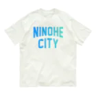 JIMOTOE Wear Local Japanの二戸市 NINOHE CITY Organic Cotton T-Shirt