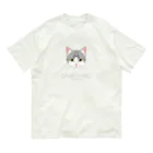 Baby Tigerのねこラブ・サバ白 オーガニックコットンTシャツ