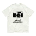 boldandnewのカメラ（Dad’s canera）_No.004_BK Organic Cotton T-Shirt