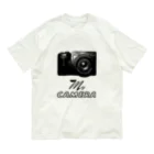 boldandnewのカメラ（My canera）_No.004_BK オーガニックコットンTシャツ