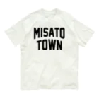 JIMOTOE Wear Local Japanの美里町 MISATO TOWN オーガニックコットンTシャツ