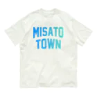 JIMOTOE Wear Local Japanの美里町 MISATO TOWN Organic Cotton T-Shirt