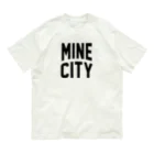 JIMOTO Wear Local Japanの美祢市 MINE CITY オーガニックコットンTシャツ
