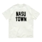 JIMOTO Wear Local Japanの那須町 NASU TOWN オーガニックコットンTシャツ