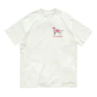AtelierBoopの花kauwela フラットコーテッドレトリバー Organic Cotton T-Shirt