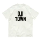 JIMOTOE Wear Local Japanの王寺町 OJI TOWN オーガニックコットンTシャツ