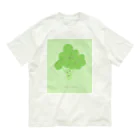 さきまるらんどのブロッコリーのロコりん Organic Cotton T-Shirt