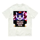 中華呪術堂（チャイナマジックホール）のTHE CAT HORROR SHOW Organic Cotton T-Shirt