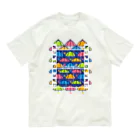 ハナドリカ SUZURI店の雨傘の照明 Organic Cotton T-Shirt