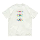 chicodeza by suzuriのアートなカラーチャート Organic Cotton T-Shirt