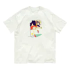 ClowZ ／ 渡瀬しぃののストラトキャスター少女 Organic Cotton T-Shirt
