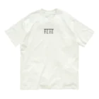 MaSBeYa／まそべ家：DesignING RoomのBE FLAT. Organic Cotton T-Shirt