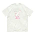 くまこちゃん♡のくまこちゃん♡ オーガニックコットンTシャツ