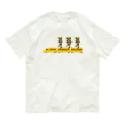 Fumi Fumiの電車に乗るFumiFumi オーガニックコットンTシャツ