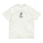 YUMEpulsの座ってるうめしくん Organic Cotton T-Shirt