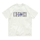 yazyさんの店の両面印刷ver.　HORIZON 2022　（22/08） Organic Cotton T-Shirt