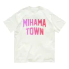 JIMOTOE Wear Local Japanの美浜町 MIHAMA TOWN オーガニックコットンTシャツ