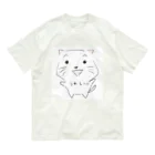 かずき(Kazuki Ota)のポジティブな猫 Organic Cotton T-Shirt