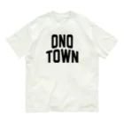 JIMOTOE Wear Local Japanの大野町 ONO TOWN オーガニックコットンTシャツ