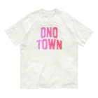 JIMOTOE Wear Local Japanの大野町 ONO TOWN オーガニックコットンTシャツ