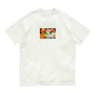 里空の刺身花畑 Organic Cotton T-Shirt