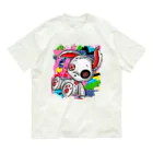 zombie6824のレインボーうさぴょん Organic Cotton T-Shirt