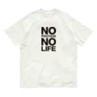 enjoy protein！プロテインを楽しもうのNO PROTEIN NO LIFE オーガニックコットンTシャツ