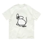 🍤のみくりやねこ(しろ) Organic Cotton T-Shirt