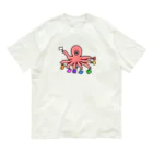 ＋Whimsyの旗揚げタコ オーガニックコットンTシャツ