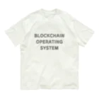 nownabeのBLOCKCHAIN OPERATING SYSTEM Organic Cotton T-Shirt