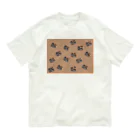greetenの珈琲好きカフェ　ブラウン Organic Cotton T-Shirt