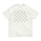 【モルモット】Mugi & Ruki【四国犬】のモルモットのムギちゃん(パターン柄ver) Organic Cotton T-Shirt