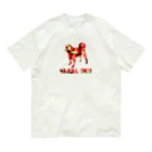 onehappinessのいちご　柴犬 Organic Cotton T-Shirt