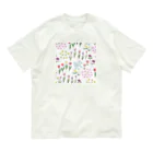 MH goods shopのお花畑 オーガニックコットンTシャツ