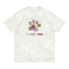 onehappinessの肉球　マカロン Organic Cotton T-Shirt