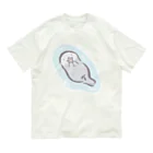 いさきのれいなのラッコぷかぷか オーガニックコットンTシャツ