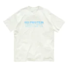 enjoy protein！プロテインを楽しもうのNO PROTEIN NO LIFE オーガニックコットンTシャツ