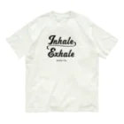 Sunrise Trip のInhale~Exhale ロゴTシャツ Organic Cotton T-Shirt