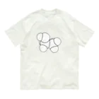 st_drop_laboratoryのエタノールの化学構造式 Organic Cotton T-Shirt