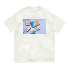 Lil joy sweetsの夏の日 Organic Cotton T-Shirt