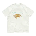 kitaooji shop SUZURI店のシャーするスナネコ Organic Cotton T-Shirt