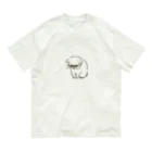 ハムチャンホンポ suzuri店のブチギレにゃんこ オーガニックコットンTシャツ