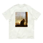 HOPEの夕方の猫 Organic Cotton T-Shirt
