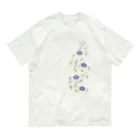 ツバメ堂の鉄扇の花 オーガニックコットンTシャツ