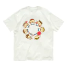 子供と動物のイラスト屋さん｜イラストグッズのお店の運動会 Organic Cotton T-Shirt