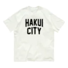 JIMOTOE Wear Local Japanの羽咋市 HAKUI CITY Organic Cotton T-Shirt