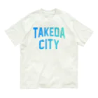 JIMOTOE Wear Local Japanの竹田市 TAKEDA CITY オーガニックコットンTシャツ