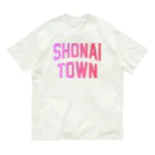JIMOTO Wear Local Japanの庄内町 SHONAI TOWN オーガニックコットンTシャツ